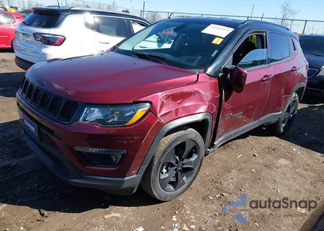 2021 Jeep Compass Altitude 4X4 from USA, damaged, VIN 3C4NJDBB1MT501061